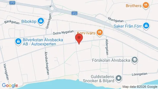 Lägenheter att hyra i Skellefteå - kort over placeringen