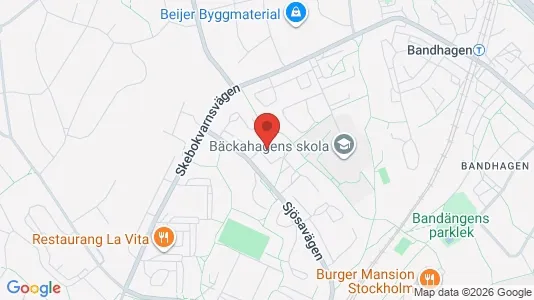 Lägenheter att hyra i Söderort - kort over placeringen