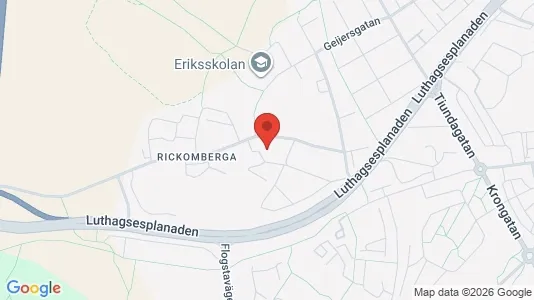 Lägenheter att hyra i Uppsala - kort over placeringen