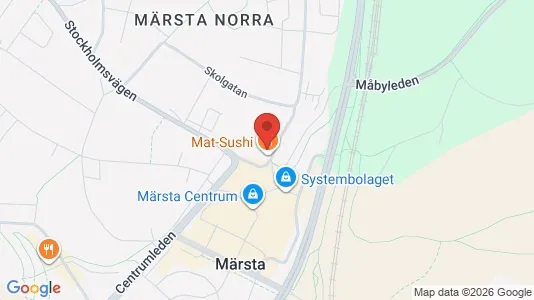 Lägenheter att hyra i Sigtuna - kort over placeringen