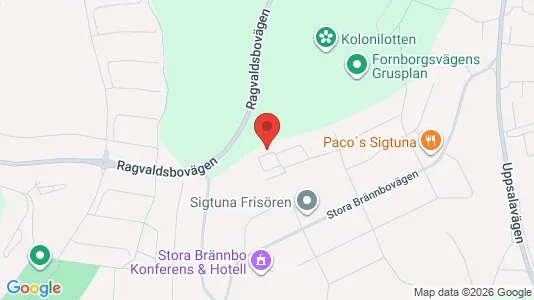Lägenheter att hyra i Sigtuna - kort over placeringen