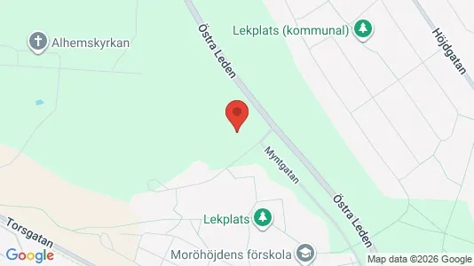 Lägenheter att hyra i Skellefteå - kort over placeringen