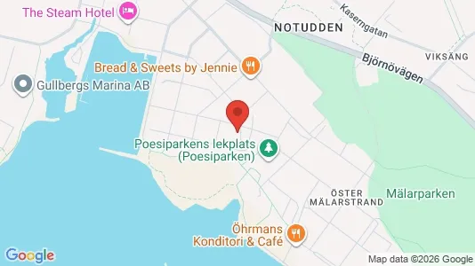 Lägenheter till salu i Västerås - kort over placeringen