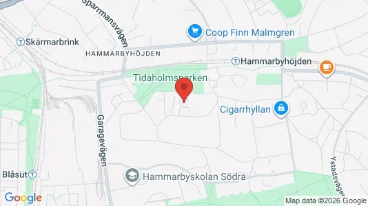 Lägenheter till salu i Söderort - kort over placeringen
