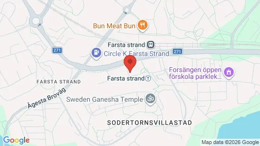 Lägenheter till salu i Söderort - kort over placeringen