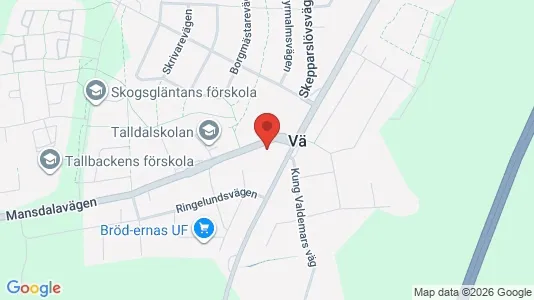 Lägenheter till salu i Kristianstad - kort over placeringen