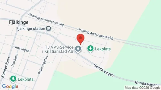 Lägenheter till salu i Kristianstad - kort over placeringen