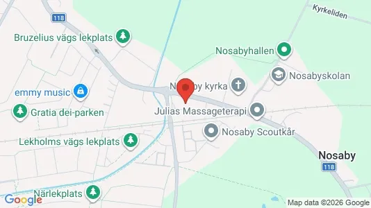 Lägenheter till salu i Kristianstad - kort over placeringen