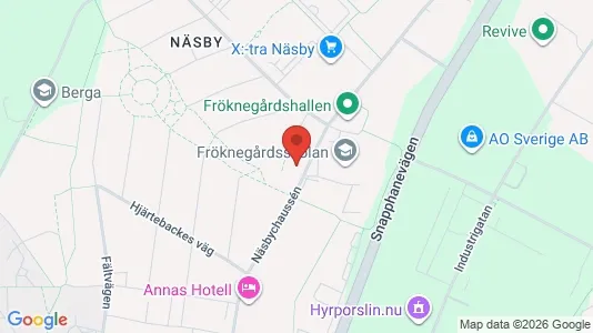 Lägenheter till salu i Kristianstad - kort over placeringen