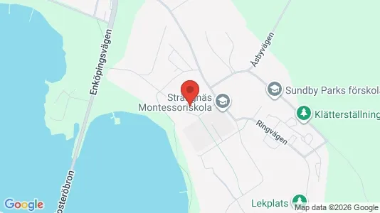 Lägenheter att hyra i Strängnäs - kort over placeringen