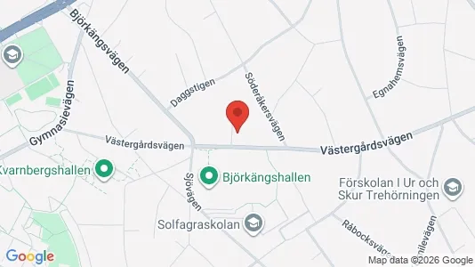 Lägenheter att hyra i Huddinge - kort over placeringen