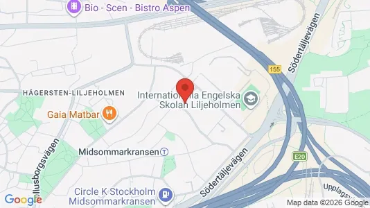 Lägenheter till salu i Söderort - kort over placeringen