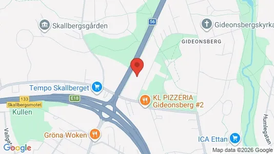Lägenheter att hyra i Västerås - kort over placeringen