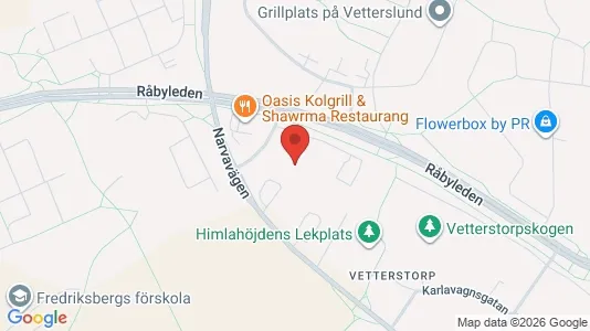 Lägenheter att hyra i Västerås - kort over placeringen