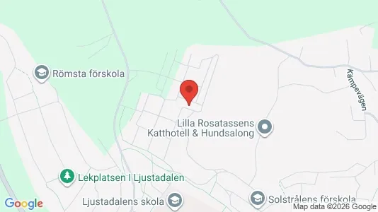 Lägenheter att hyra i Sundsvall - kort over placeringen