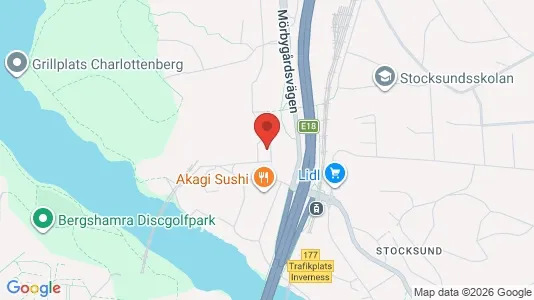 Bostadsrätter till salu i Danderyd - kort over placeringen