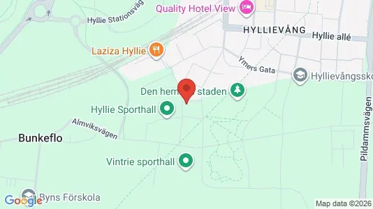 Lägenheter att hyra i Hyllie - kort over placeringen