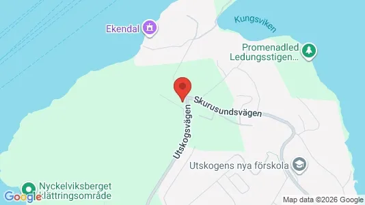 Lägenheter till salu i Nacka - kort over placeringen