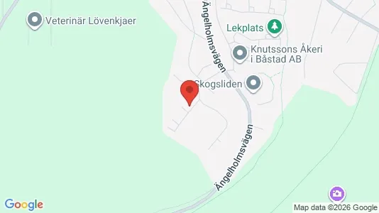 Lägenheter till salu i Båstad - kort over placeringen