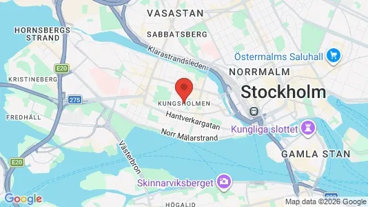 Lägenheter till salu i Kungsholmen - kort over placeringen