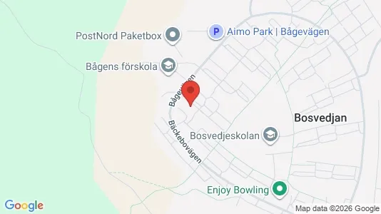 Lägenheter till salu i Sundsvall - kort over placeringen