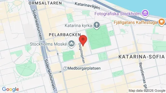 Lägenheter att hyra i Södermalm - kort over placeringen