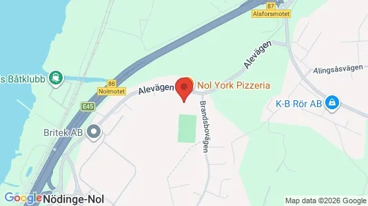 Lägenheter att hyra i Ale - kort over placeringen