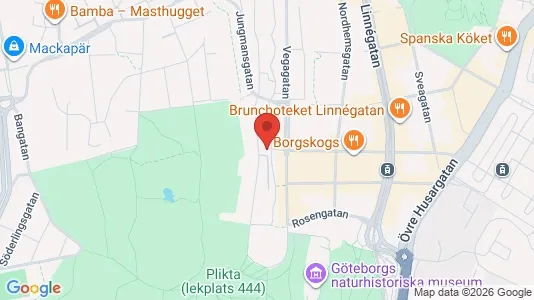 Lägenheter att hyra i Göteborg Centrum - kort over placeringen
