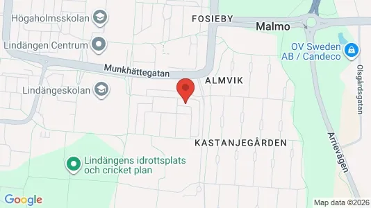 Lägenheter att hyra i Fosie - kort over placeringen