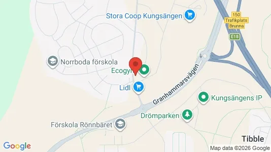 Lägenheter till salu i Upplands-Bro - kort over placeringen