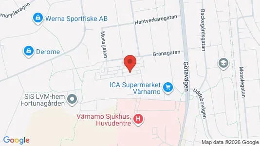 Lägenheter att hyra i Värnamo - Bild från Google Street View