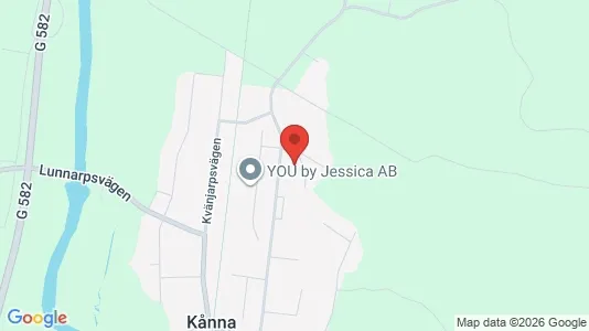 Lägenheter att hyra i Ljungby - kort over placeringen